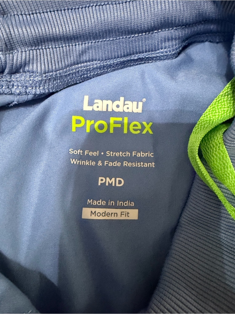 Landau ProFlex  Blue Modern Fit scrubs small top petite medium pants